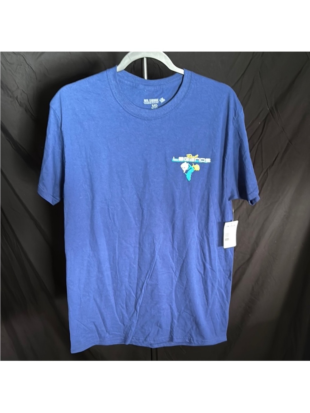 Reel Legends Navy Blue Short Sleeve Logo T-Shirt